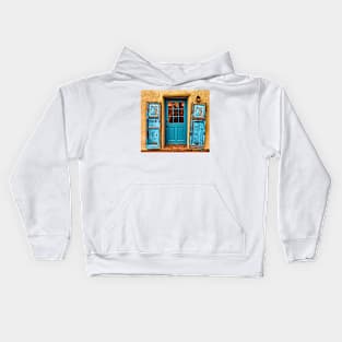 Santa Fe Turquois Door Kids Hoodie